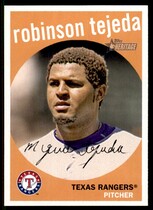 2008 Topps Heritage Black Back #177 Robinson Tejeda