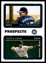2005 Topps Base Set Series 2 #688 Felix Hernandez