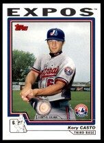 2004 Topps Traded #T174 Kory Casto