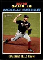 2020 Topps Heritage #332 Stephen Strasburg Deals