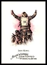 2008 Topps Allen & Ginter #202 Jeff King