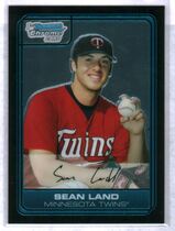2006 Bowman Chrome Draft Draft Picks #DP57 Sean Land