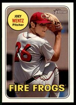 2018 Topps Heritage Minor League #163 Joey Wentz