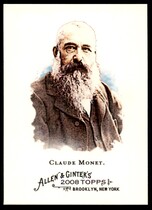 2008 Topps Allen & Ginter #176 Claude Monet
