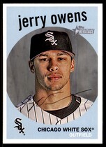 2008 Topps Heritage Black Back #198 Jerry Owens