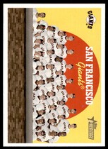 2008 Topps Heritage #69 San Franciso Giants