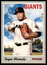 2019 Topps Heritage #337 Reyes Moronta