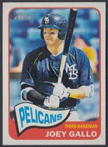 2014 Topps Heritage Minor League #34 Joey Gallo