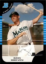 2005 Bowman Draft #BDP71 Kris Harvey