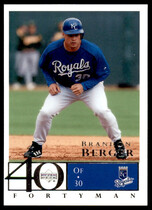 2003 Upper Deck 40-Man #245 Brandon Berger