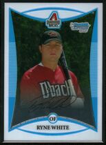 2008 Bowman Chrome Draft Prospects #BDPP52 Ryne White