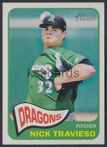 2014 Topps Heritage Minor League #45 Nick Travieso