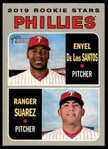 2019 Topps Heritage #56 Enyel De Los Santos|Ranger Suarez