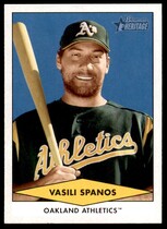 2007 Bowman Heritage Prospects #BHP70 Vasili Spanos