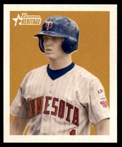 2006 Bowman Heritage Mini Draft Pick Variations #BHP87 Chris Parmelee