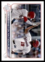 2022 Topps Base Set #218 Washington Nationals