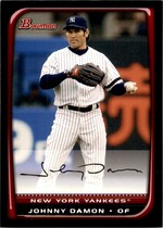2008 Bowman Base Set #173 Johnny Damon