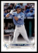 2022 Topps Factory Set Rookie Image Variation Bonus #660 Bobby Witt Jr.