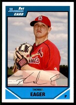 2007 Bowman Draft Draft Picks #BDPP33 Thomas Eager