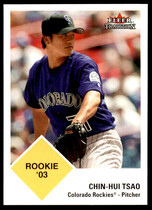 2003 Fleer Tradition Update #U287 Chin-Hui Tsao