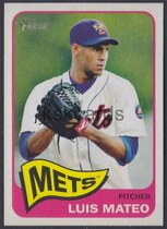 2014 Topps Heritage Minor League #66 Luis Mateo