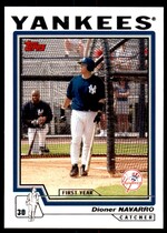 2004 Topps Base Set Series 1 #305 Dioner Navarro