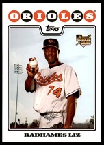 2008 Topps Base Set Series 1 #78 Radhames Liz