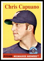 2007 Topps Heritage #421 Chris Capuano