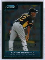 2006 Bowman Chrome Draft Futures Game Prospects #FG24 Davis Romero