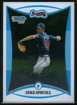 2008 Bowman Chrome Draft Prospects #BDPP60 Zeke Spruill