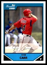 2007 Bowman Prospects #BP7 Adam Carr