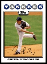 2008 Topps Base Set Series 1 #300 Chien-Ming Wang