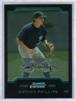 2004 Bowman Chrome Draft #BDP48 Nathan Phillips