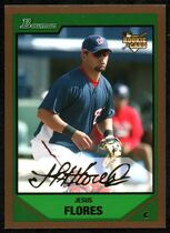 2007 Bowman Draft Gold #BDP9 Jesus Flores