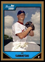 2007 Bowman Prospects Gold #BP76 Jay Sawatski