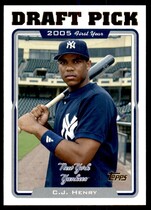 2005 Topps Update #UH324 C.J. Henry