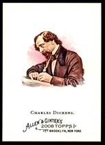 2008 Topps Allen & Ginter #219 Charles Dickens