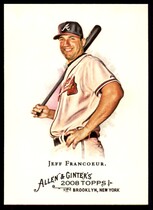 2008 Topps Allen & Ginter #206 Jeff Francoeur