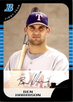 2005 Bowman Base Set #321 Ben Harrison