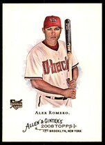 2008 Topps Allen & Ginter #108 Alex Romero