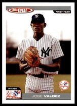 2004 Topps Total #853 Jose Valdez