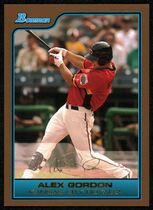2006 Bowman Draft Futures Game Prospects Gold #FG33 Alex Gordon