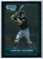 2006 Bowman Chrome Draft Draft Picks #DP40 Justin Jacobs