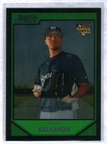 2007 Bowman Chrome Draft #BDP53 Yovani Gallardo