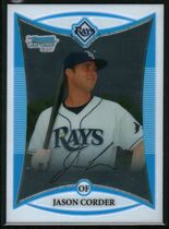 2008 Bowman Chrome Draft Prospects #BDPP43 Jason Corder