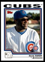 2004 Topps Base Set Series 1 #272 Dusty Baker