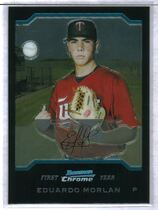 2004 Bowman Chrome Draft #BDP46 Eduardo Morlan