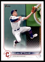 2022 Topps Base Set Series 2 #654 Myles Straw