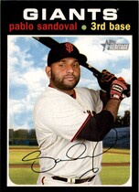 2020 Topps Heritage #110 Pablo Sandoval
