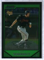 2007 Bowman Chrome Draft #BDP32 Nate Schierholtz